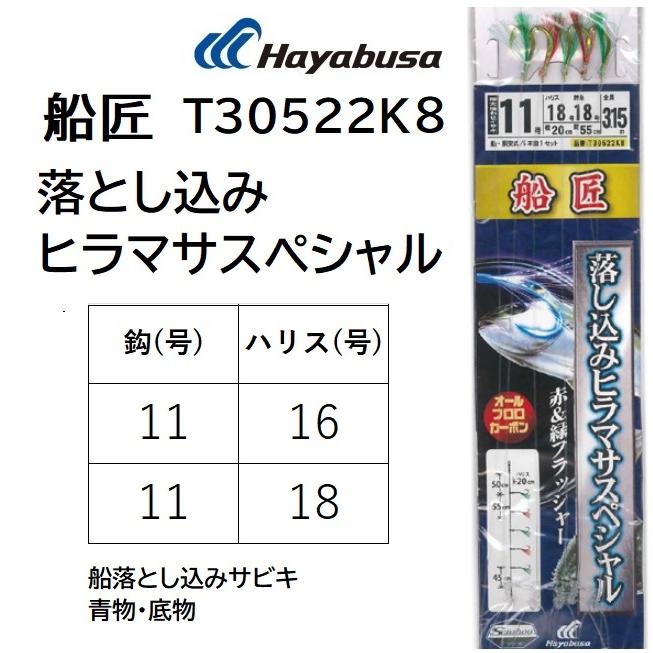 ハヤブサ/Hayabusa 船匠 落し込みヒラマサスペシャル T30522K8 11-16