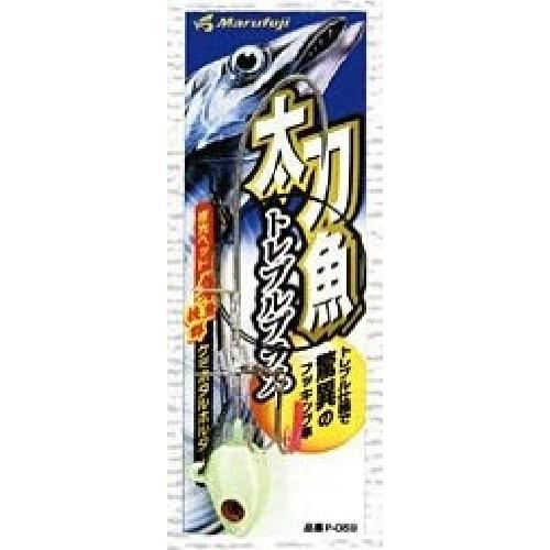 まるふじ 太刀魚トレブルプラス P-069 S,M,L タチウオテンヤ(メール便対応)