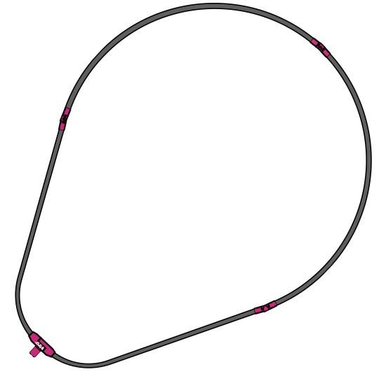 釣武者 Tsurimusha タモフレーム オーバル 57cm / 釣具 釣武者・TsuriMusha オーバルフレーム 57cm タモ フィッシングギア