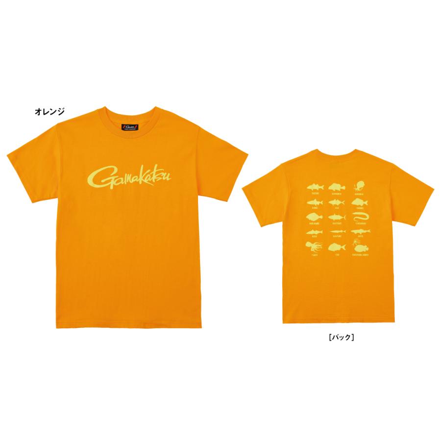 がまかつ/Gamakatsu Tシャツ(筆記体ロゴ) GM-3576フィッシングギア スポーツウェアGM3576(メール便対応)｜f-marin｜06