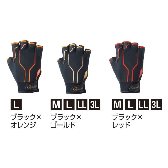 Gamakatsu（がまかつ） ウィンドストッパー(R)グローブ(5本切/ショート