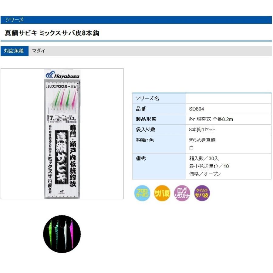 30枚セット 10 Off ハヤブサ 鳴門 瀬戸内伝統釣法 真鯛サビキ Sd804 7 8 9号 ミックスサバ皮 真鯛用船サビキ フィッシングマリンpaypayモール店 通販 Paypayモール