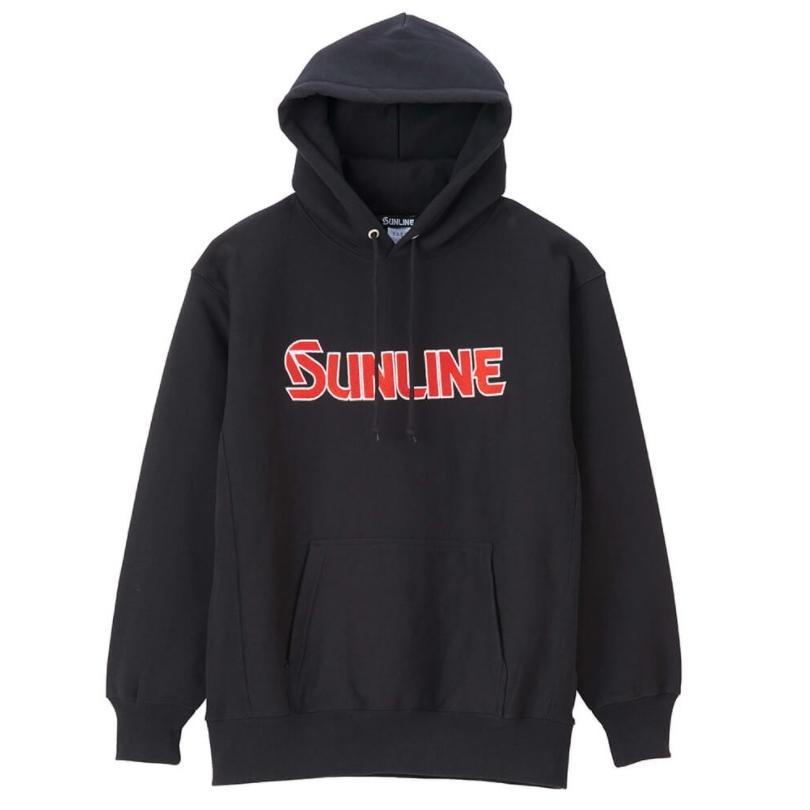 SUNLINE フード付きパーカー ブラック/レッド サンライン（SUNLINE） プルオーバーパーカー SUW-1812PK M/L/XL(LL