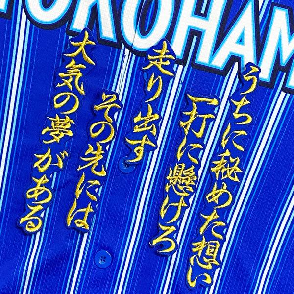 爆売り 送料無料 横浜 DeNA ベイスターズ 関根大気 応援歌 青 刺繍