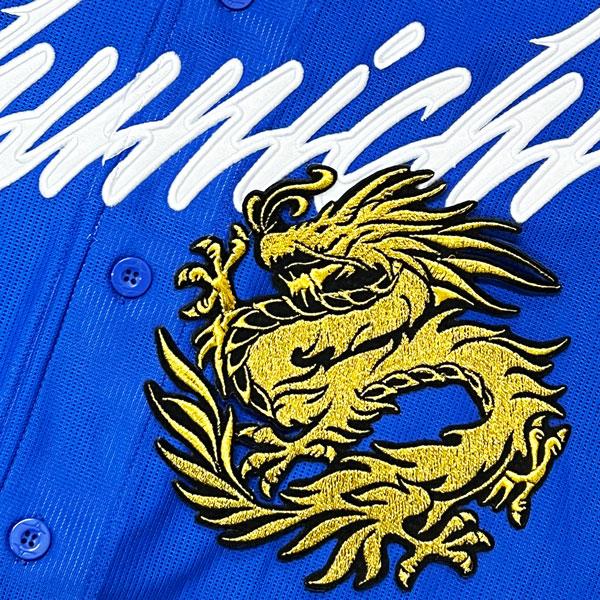 ☆送料無料☆中日 ドラゴンズ 竜 ドラゴン イラスト 右 応援 刺繍