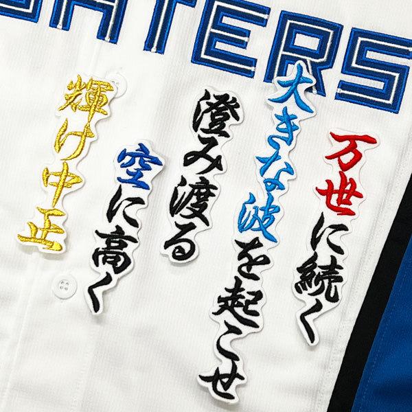 ☆送料無料☆北海道 日本ハム ファイターズ 日ハム 万波中正 応援歌 白