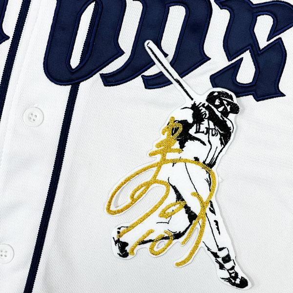 小島大河　ユニフォーム　西武ライオンズ　【刺繍加工】 ☆送料無料☆埼玉 西武 ライオンズ 小島大河 シルエット 2 & サイン