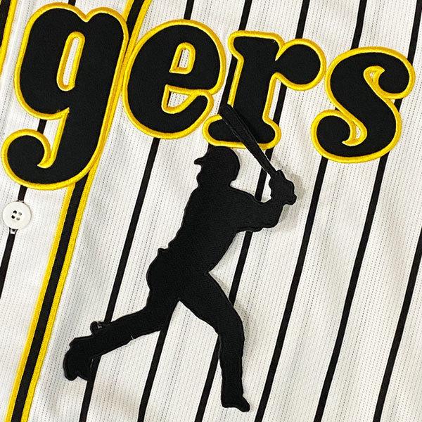 ☆送料無料☆阪神 タイガース 小幡竜平 シルエット 応援 刺繍 ワッペン