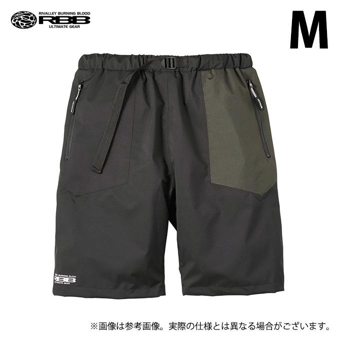 未開封！Mサイズ！②ブラック&オリーブ！デプス 水陸両用パンツ リバーシブル！ Rivalley（リバレイ） 【目玉商品】 双進 RBB ウォータープルーフ