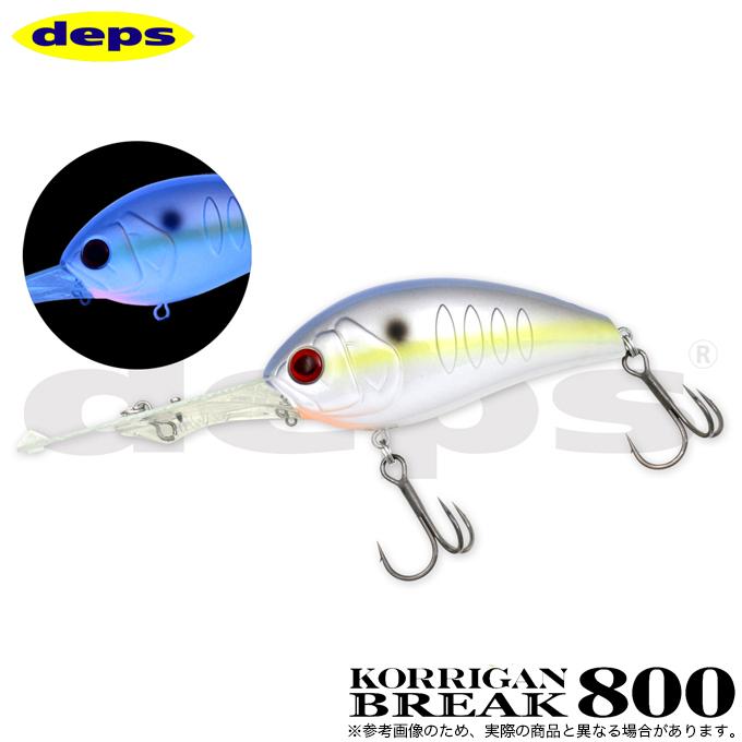 5)デプス deps コリガンブレイク800 #02 セクシーシャッド (バスルアー