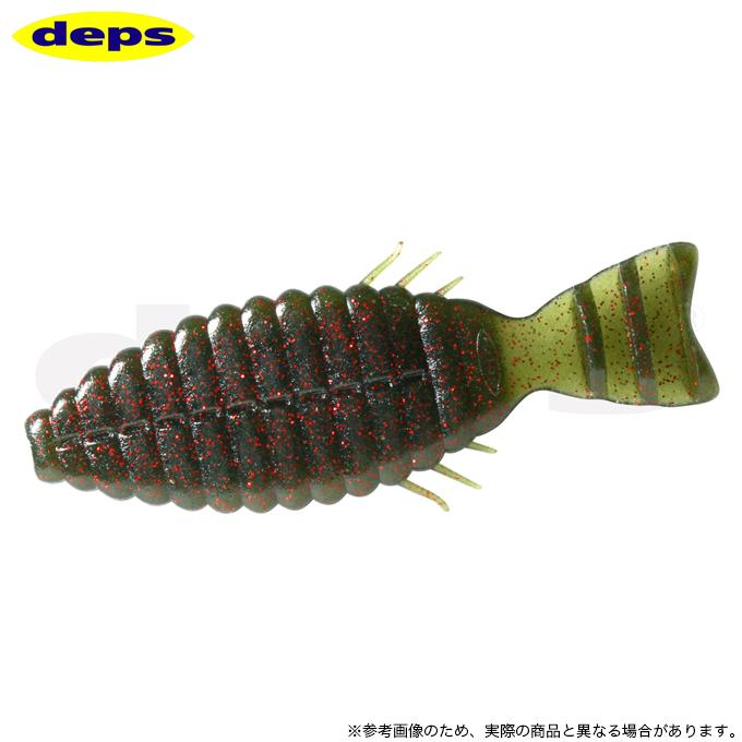 5)デプス deps ブルフラット 4.8インチ 30 ウォーターメロン/レッド