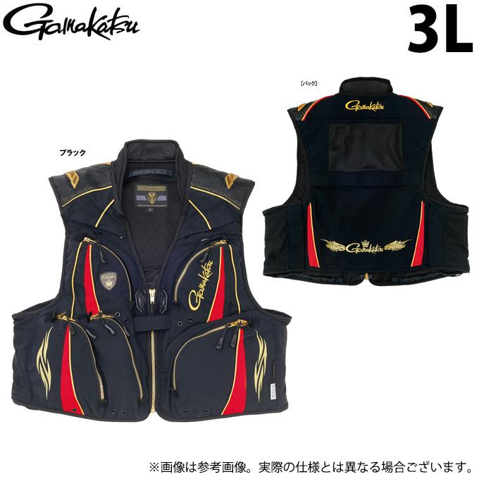 オンラインショップ Gm 2323 ウエア ウェア 鮎 鮎用品 鮎釣り 釣り Gamakatsu C 鮎用品 22年春夏 ハーフメッシュベスト ゴアテックスインフィニアムtmウィンドストッパー R 3l ブラック Gm2323 がまかつ 取り寄せ商品 フィッシングウエア
