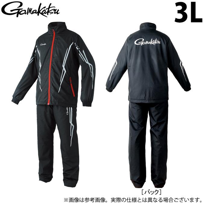 がま磯 【取り寄せ商品】 がまかつ GM3682 (ブラック×シルバー／3L
