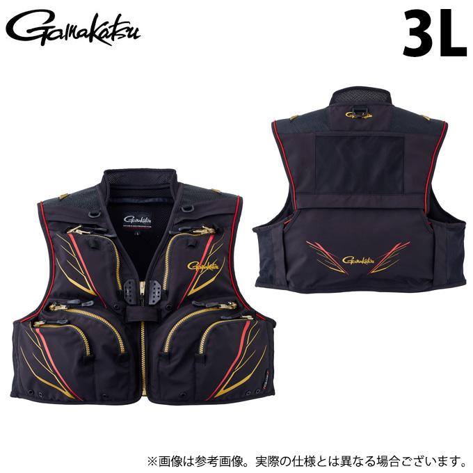 Gamakatsu 【取り寄せ商品】 がまかつ GM2328 (3L／ブラック) ショート