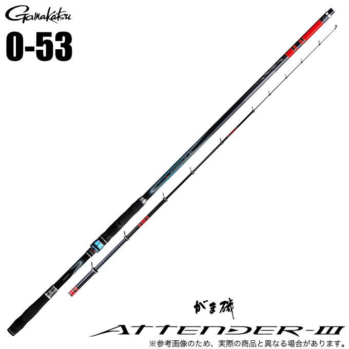 Gamakatsu (5)がまかつ 24 がま磯 アテンダー3 0号 5.3m (磯竿 Gamakatsu (5)がまかつ 24 がま磯 アテンダー3 0号 5.3m (磯竿