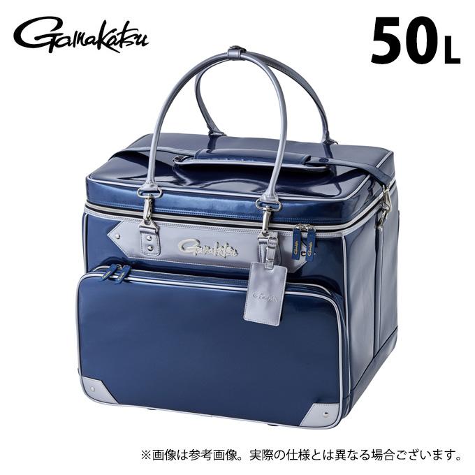 取り寄せ商品】 がまかつ GB390 (ネイビー／50L) へらバッグ5 (鞄 