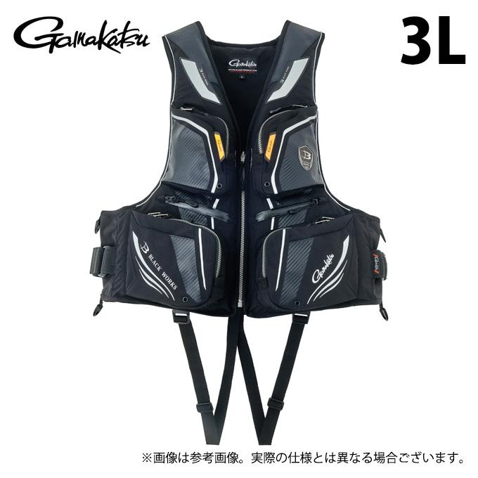 Gamakatsu（がまかつ） 【取り寄せ商品】 GM2193 3L／ブラック(BLACK