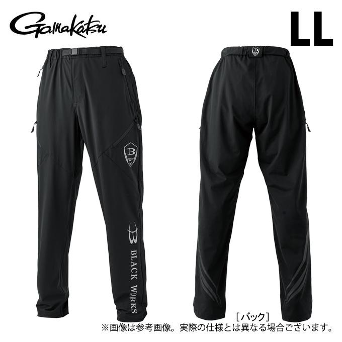 取り寄せ商品】 がまかつ GM3742 LL／ブラック(BLACK WORKS) サマー 