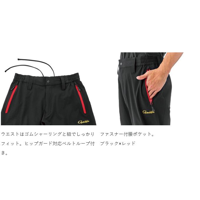 Gamakatsu（がまかつ） 【取り寄せ商品】 GM3777 (L／ブラック×レッド