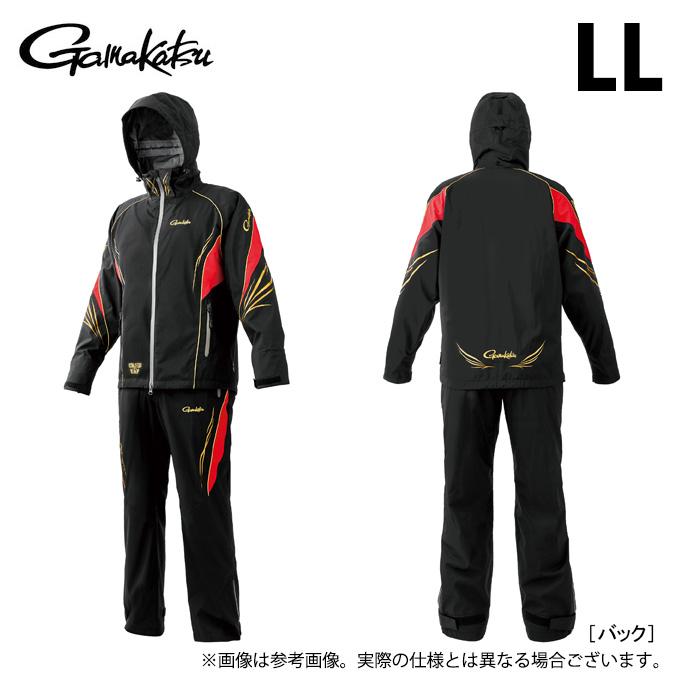 Gamakatsu GM-3449 フィッシングレインスーツ Lサイズ新品未使用 美品