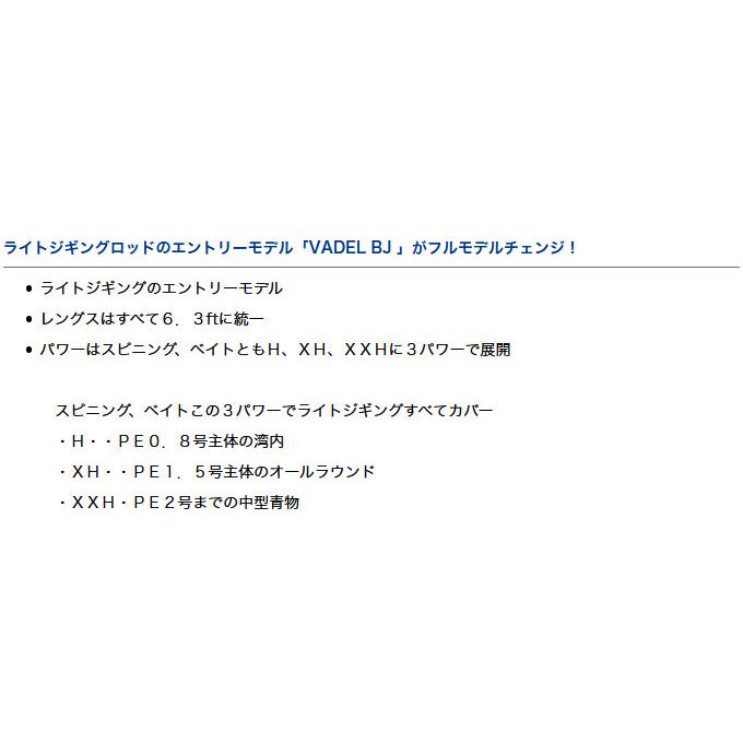 DAIWA（ダイワ） 【取り寄せ商品】ダイワ ヴァデル LJ (63XHB) (ライト