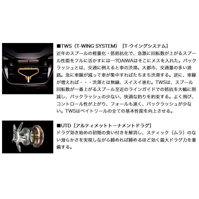 21スティーズリミテッドギア比7.1 ダイワ(Daiwa) スティーズ リミテッド SV TW 1000S-XH 右ハンドル