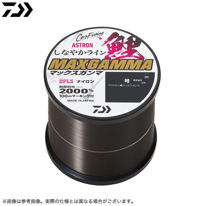 【取り寄せ商品】 ダイワ アストロン鯉 マックスガンマ 6号 600m タニシブラック (ナイロンライン・道糸/2020年モデル) /(c)｜f-marunishi3