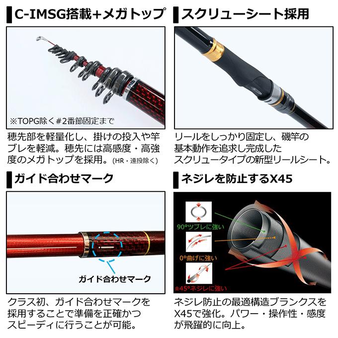 目玉商品】ダイワ 21 波濤 ハトウ 1-53・N (磯竿) 2021年モデル 
