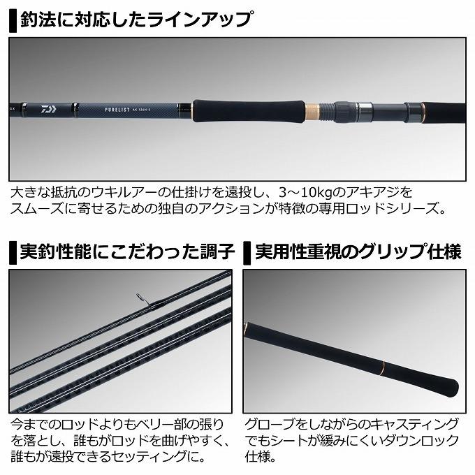 DAIWA（ダイワ） 【取り寄せ商品】 21 ピュアリスト AK 106MH-2 (釣竿