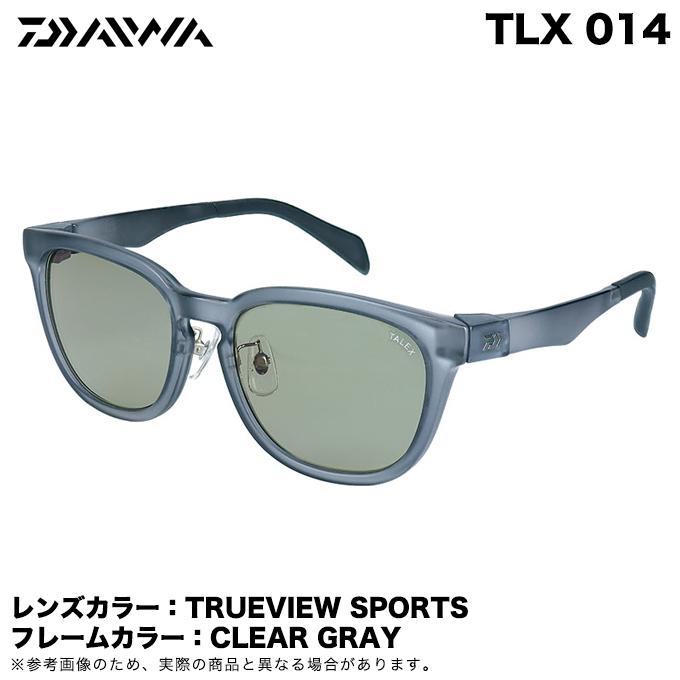 DAIWA（ダイワ） TLX 014 TRUEVIEW SPORTS ／CLEAR GRAY (偏光グラス