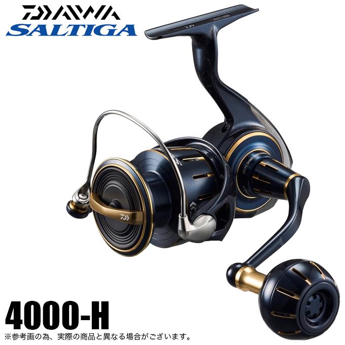 Daiwa 23 SALTIGA 4000-H スピニングリール、美品 DAIWA（ダイワ） 23 ソルティガ 4000-H (2023年モデル) スピニング