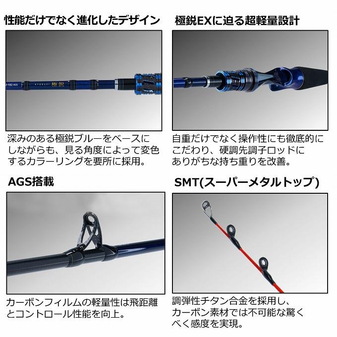 【美品】ダイワ 極鋭 タチウオテンヤ SP 91H-165 AGS DAIWA（ダイワ） 【取り寄せ商品】 20 極鋭タチウオ テンヤSP 91H