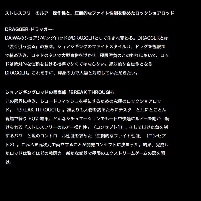 DAIWA(釣り) ダイワ ドラッガー ブレイクスルー 83XXH-3 (2023 DAIWA(釣り) ダイワ ドラッガー ブレイクスルー 83XXH-3 (2023