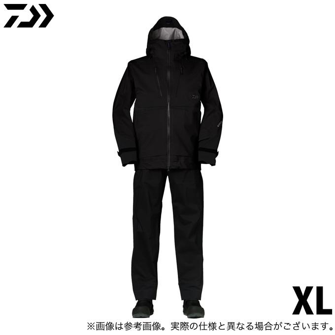 ダイワ　レインウェア 上下セット　ゴアテックス サイズ：XL DR-1322A DAIWA（ダイワ） DR-1322A (ブラック／XL) ゴアテックスインフィニアム
