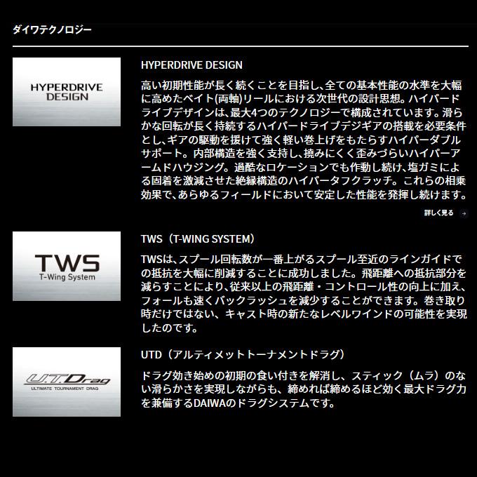 DAIWA(釣り) ダイワ 24 スティーズ SV TW 100XHL 左ハンドル DAIWA(釣り) ダイワ 24 スティーズ SV TW 100XHL 左ハンドル