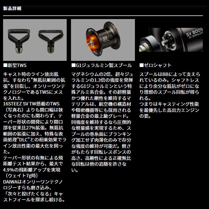 DAIWA(釣り) ダイワ 24 スティーズ SV TW 100XHL 左ハンドル DAIWA(釣り) ダイワ 24 スティーズ SV TW 100XHL 左ハンドル