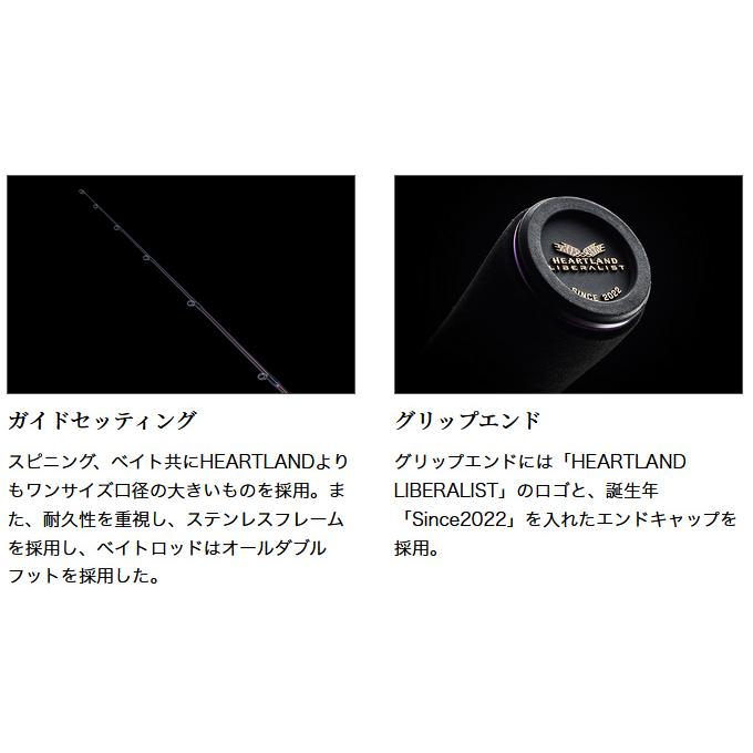 DAIWA(釣り) ダイワ 25 ハートランド リベラリスト 803MLRS-25 DAIWA(釣り) ダイワ 25 ハートランド リベラリスト 803MLRS-25