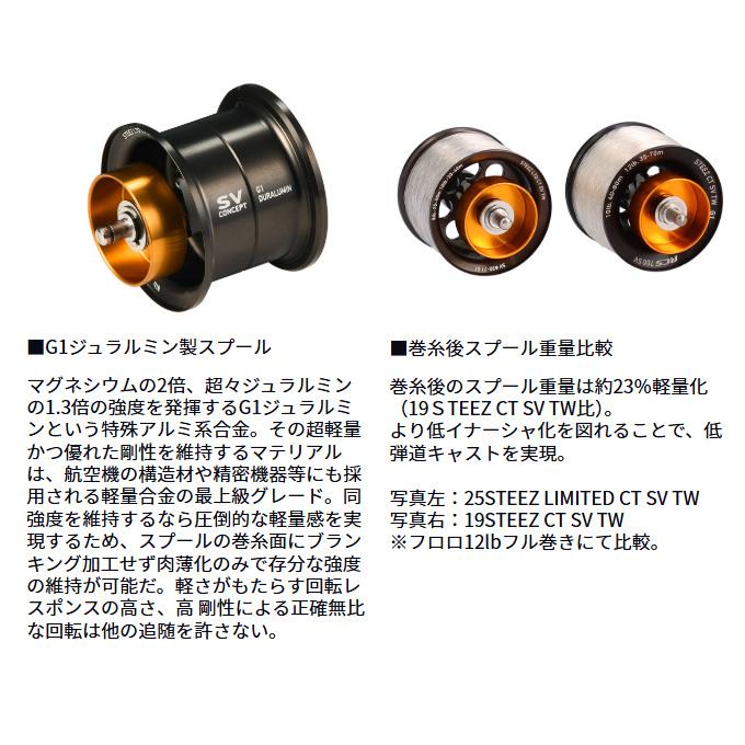 DAIWA(釣り) ダイワ 25 スティーズリミテッド CT SV TW 70XH DAIWA(釣り) ダイワ 25 スティーズリミテッド CT SV TW 70XH