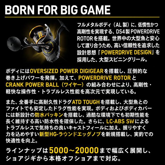 DAIWA（ダイワ） 【予約商品】ダイワ 26 BG SW 5000-H (2026年モデル