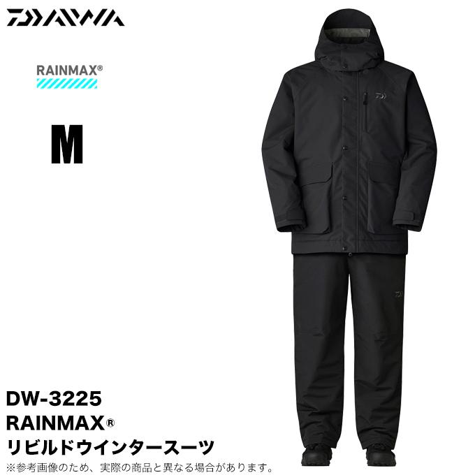 DAIWA（ダイワ） DW-3225 (ブラック／M) レインマックス リビルド