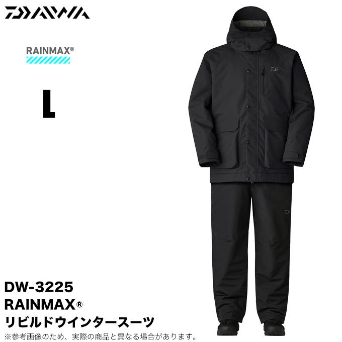DAIWA（ダイワ） DW-3225 (ブラック／L) レインマックス リビルド