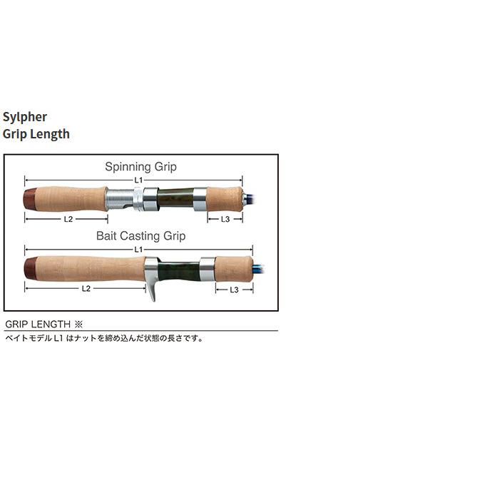 【取り寄せ商品】 パームス シルファー SYSCi-411XUL (釣竿・トラウトロッド) /Sylpher /PALMS /(c)｜f-marunishi3｜06