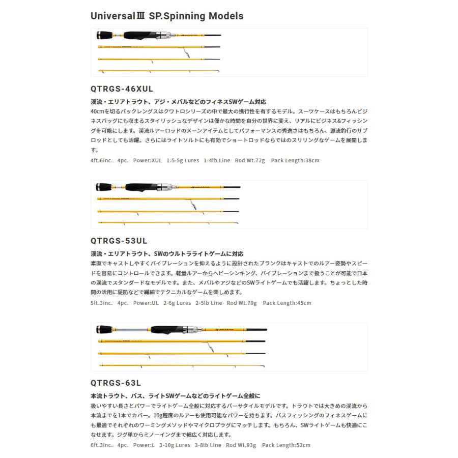 PALMS 【取り寄せ商品】 パームス クワトロ QTRGS-77H+ (釣竿・ロッド