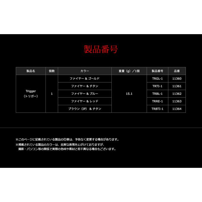 取り寄せ商品】 メガテック リブレ Trigger ノブ単体 (ファイヤー