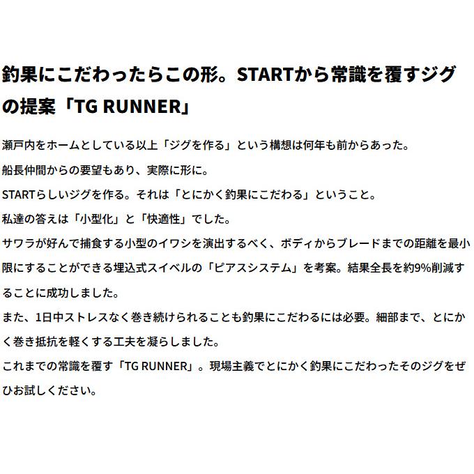 START（スタート） TGランナー 30g #05 ゴールドレッドゼブラ