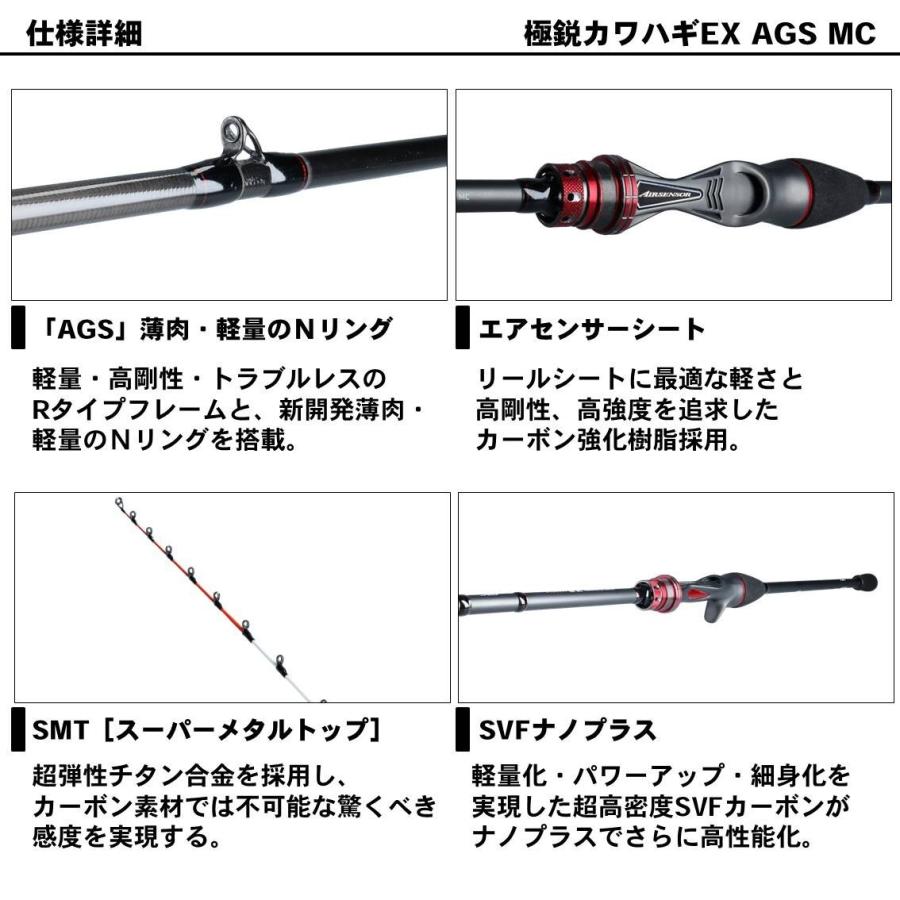 DAIWA（ダイワ） 【取り寄せ商品】ダイワ 極鋭カワハギEX AGS MC