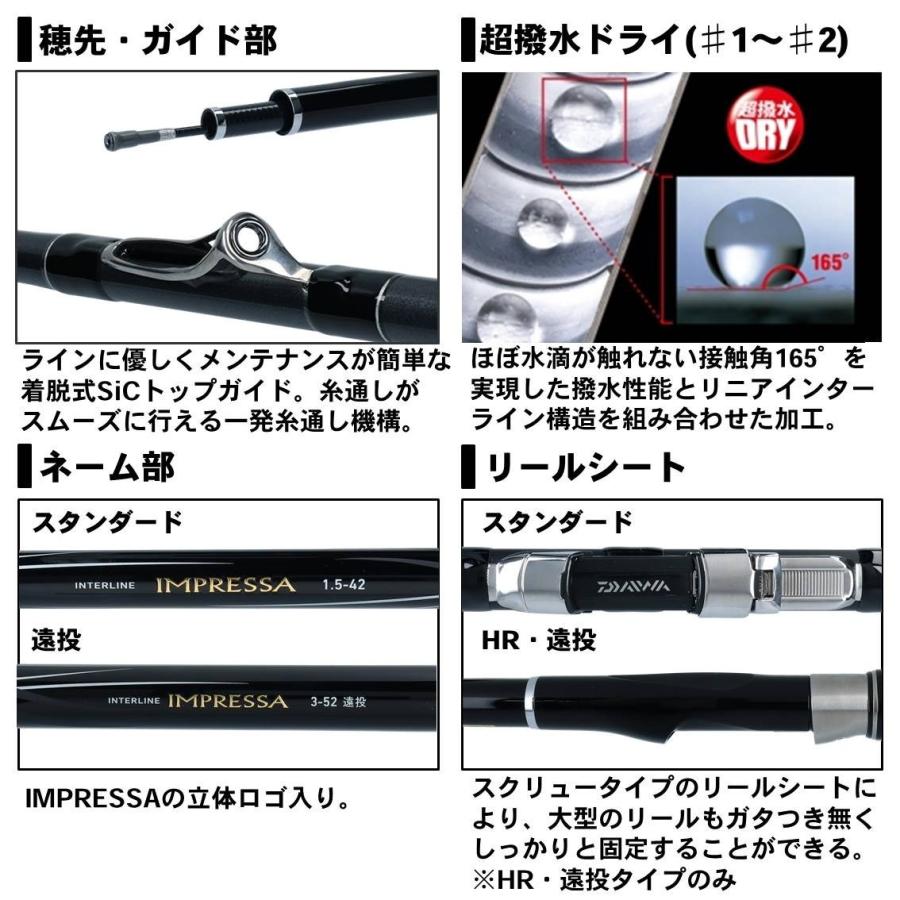 DAIWA（ダイワ） 【取り寄せ商品】ダイワ IL インプレッサ 5-52遠投 