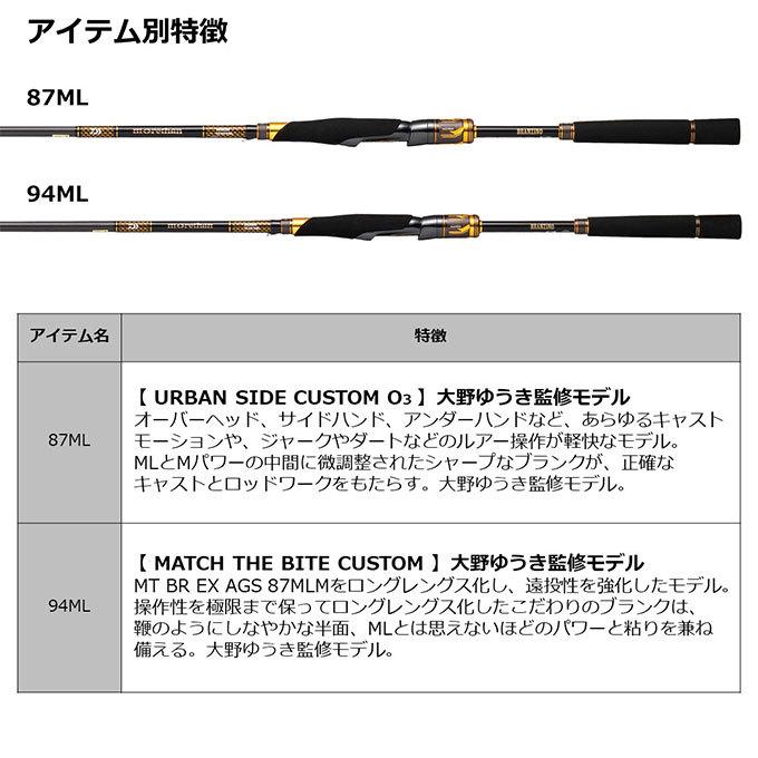 DAIWA ダイワ 21 モアザン ブランジーノ EX AGS 97ML/M DAIWA（ダイワ） シーバスロッド モアザン ブランジーノ EX AGS 97ML/M