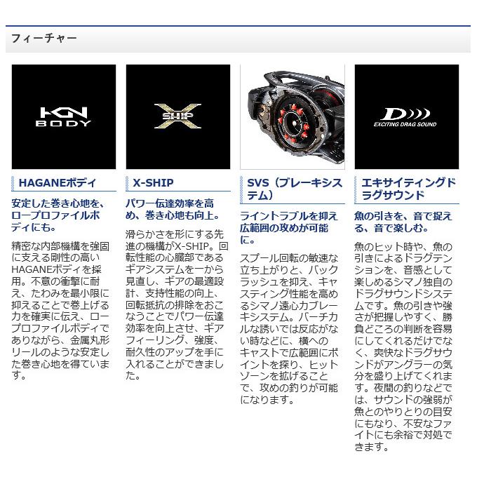 シマノ 【目玉商品】シマノ スティーレ 100XG (右ハンドル) 両軸