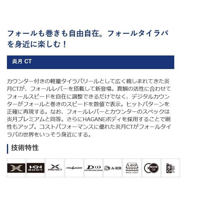 シマノ 19 炎月 CT 150PG (右ハンドル) 2019年モデル /(5)｜f-marunishi3｜03